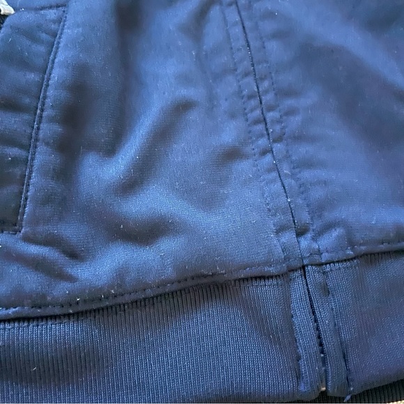 Toddler Navy Blue Adidas Zip Up Jacket - Picture 5 of 9